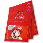 تصویر گیفت کارت نینتندو 20 دلاری آمریکا 