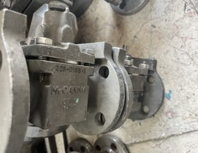 تصویر شیر توپی 1 اینچ دو تیکه کلاس 150 STEM S6 SEAT U BALL S6 BODY CF8M BALL VALVE 1 " #150 BODY CF8M BALL S6 SEAT U STEM S6