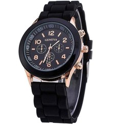 تصویر ساعت مچی آنالوگ زنانه سیلیکونی ZLF35-11 برند geneva Women's Silicone Analog Wrist Watch ZLF35-11