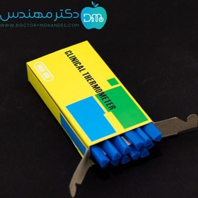 تصویر تب سنج جیوه ای دهانی 