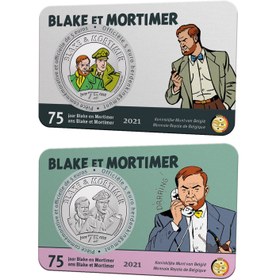تصویر سکه یادبود بلیک و مورتیمر - بسته 2 تایی 