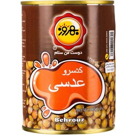 تصویر کنسرو عدسی بهروز 380 گرم 