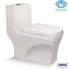 تصویر توالت فرنگی مروارید مدل کاتیا ا Morvarid Katia toilet Morvarid Katia toilet
