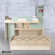 تصویر تخت خواب دو طبقه آوا 