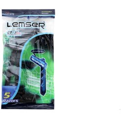 تصویر خودتراش دوراکو جی تی اچ سوپر بسته 5 عددی لمسر Lemser Doracoo GT-H Super Razor Pack Of 5