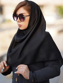 تصویر مقنعه ساده زنانه 