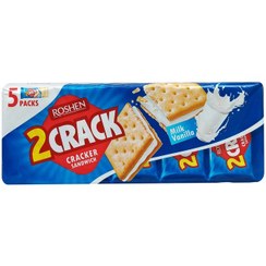 تصویر بیسکویت کرمدار Crack روشن - 235 گرم بسته 5 عددی 