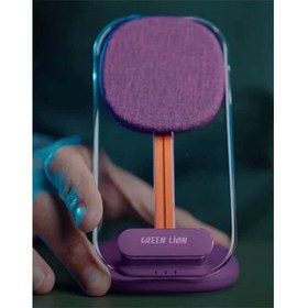 تصویر شارژر بی سیم گرین لاین مدل Fabric 15W 3in1 Green Lion 3 in 1 Fabric Wireless Charger 15W