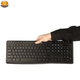 تصویر کیبورد و ماوس بی‌سیم تسکو مدل TKM 7108W ا TSCO TKM 7108W Wireless Keyboard and Mouse With Persian Letters TSCO TKM 7108W Wireless Keyboard and Mouse With Persian Letters