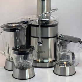 تصویر آبمیوه گیری دسینی 4 کاره 800 وات مدل 444 Dessini 444 Dessini 4 function juicer