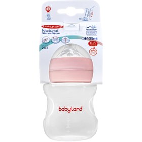 تصویر شیشه شیر بیبی لند مدل 203 ظرفیت ۱۲۵ میلی لیتر 