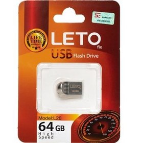 تصویر فلش مموری 64 گیگ لیتو مدل L20 LETO 64 GB Flash Memory L20