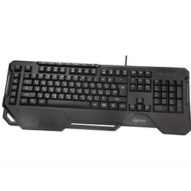 تصویر کیبورد مخصوص بازی فاطر مدل KCR-7000B Fater KCR-7000B Gaming Keyboard