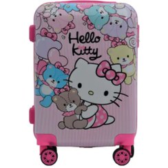 تصویر چمدان کودک هلوکیتی چمدان بچگانه hello kitty Children bagegg