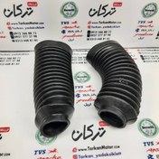 تصویر گردگیر کمک جلو موتور پالس 180 UG3 ( هندلی ، زین یک تکه ) جفتی 