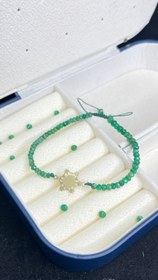 تصویر زمرد و طلا 