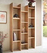 تصویر کتابخانه چوبی a126 