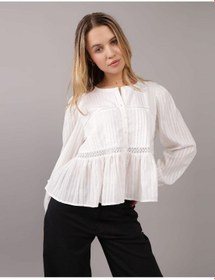 تصویر بلوز بچگانه آستین بلند AE برند american eagle AE Long-Sleeve Babydoll Blouse