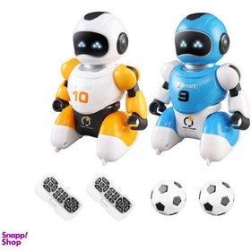 تصویر ربات کنترلی مدل soccer robot کد 2020 مجموعه 2 عددی 