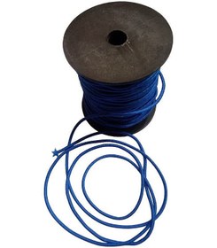 تصویر کش قیطانی ضخیم آبی