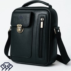 تصویر کیف رودوشی چرم مردانه کد 500 