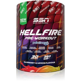 تصویر SSN HellFire 360 Gr (Raspberry Limon) Pre Workout 