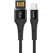 تصویر کابل تبدیل USB به microUSB یسیدو مدل CA-35 طول 1.2 متر کابل تبدیل USB به micro USB USB To MicroUSB