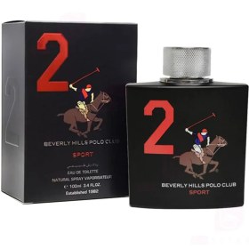 تصویر ادتویلت مردانه بورلی هیلز پولو کلاب شماره 2 حجم 100 میلی لیتر Men's Eau De Toilette Beverly Hills Polo Club N2 100ml