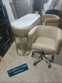 تصویر میز مانیکور تک نفره فورتیک ابعاد ۴۵×۱۲۰ 