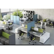 تصویر میز کار گروهی کد 8018 