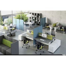 تصویر میز کار گروهی کد 8018 