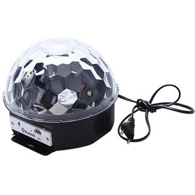تصویر چراغ رقص نور و اسپیکر مدل LED Magic Ball Light ا LED Small Magic Ball LED Small Magic Ball