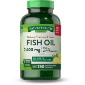 تصویر روغن ماهی نیچرز تروث 250 عددی | Nature’s Truth Fish Oil 2400mg Lemon 
