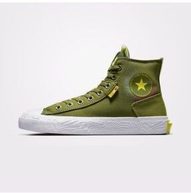 تصویر کفش مردانه زنانه یونیسکس رنگ اسپری چاک تیلور زیر استار کانورس Converse 