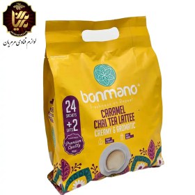 خرید و قیمت چای شیر کارامل بن مانو بسته 26 عددی | ترب