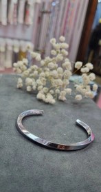 تصویر بنگل النگویی پیچی استیل 