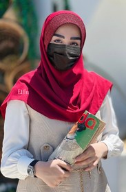 تصویر مقنعه لمه 