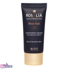 تصویر ضد آفتاب پوست خشک مدل رزا سان اس پی اف 50 رزالیا حجم 40 میل ا Rosa Sun Sunscreen Cream for Dry & Sensitive Skin Rosalia Rosa Sun Sunscreen Cream for Dry & Sensitive Skin Rosalia