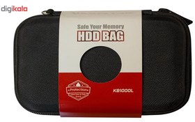 تصویر کیف هارد دیسک اکسترنال کینگ استار مدل KB1000L ا Kingstar KB1000L External HDD Cover Kingstar KB1000L External HDD Cover