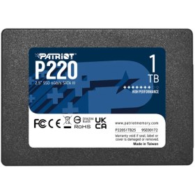 تصویر اس اس دی اینترنال پتریوت مدل P220 ظرفیت یک ترابایت SSD حافظه پتریوت مدل P220 ظرفیت 1TB