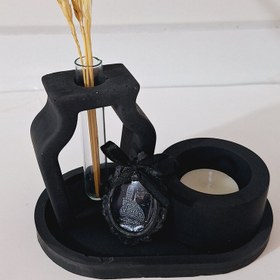 تصویر ست گلجای مشکی محرم 