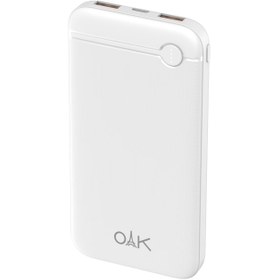 تصویر پاوربانک 10 هزار OAK مدل PB10 Power Bank Oak PB