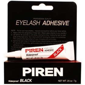 تصویر چسب موژه پیرن piren eyelash چسب کاشت مژه Piren انواع مژه مصنوعی ریسه ای فیشر کایلی چسب مژه هیدن والیوم چسب پیرین موجوده 