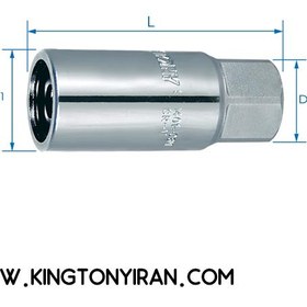 تصویر بکس مهره هرز سایز ۱۰ میلیمتر کینگ تونی 