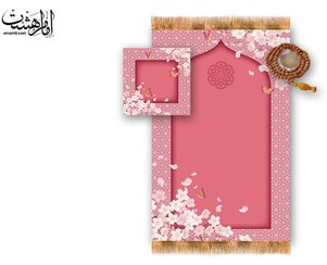 تصویر ست دو تیکه سجاده جانماز دخترانه ویژه جشن تکلیف جنس مخمل مبلی و چاپ سابلیمیشن