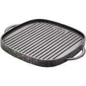 تصویر تابه گریل چدنی نالینو مدل Lorenza بی درب سایز 28 Nalino Cast-Iron Grill Pan Size 28 Lorenza