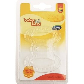 تصویر دندان گیر بیبی لند سیلسکونی کد 246 Baby Land 246 Teether