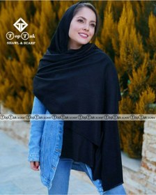 تصویر شال موهرطرح ساده تک رنگ دارای 4 رنگ مناسب زمستان Top tak shawl code 201