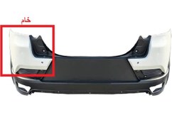 تصویر تریم چپ خام سپر عقب اطلس سایپا یدک 