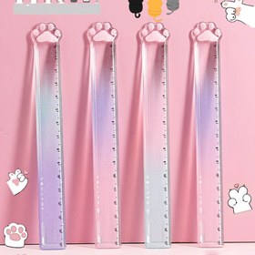 تصویر خط کش پنجه گربه شاینی 